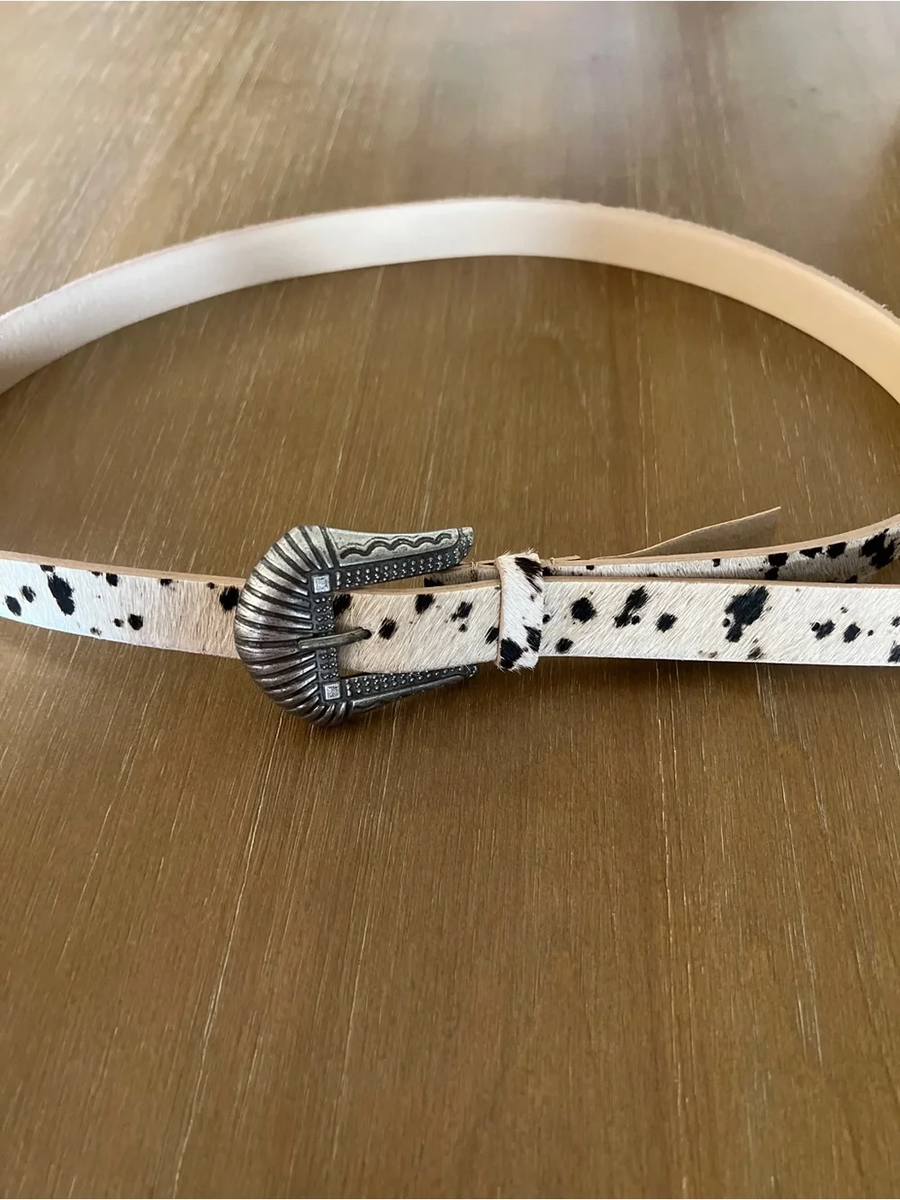 NWOT ✧🤎Free People 🤎✧ Leopard Western Style Belt - Sz M/L